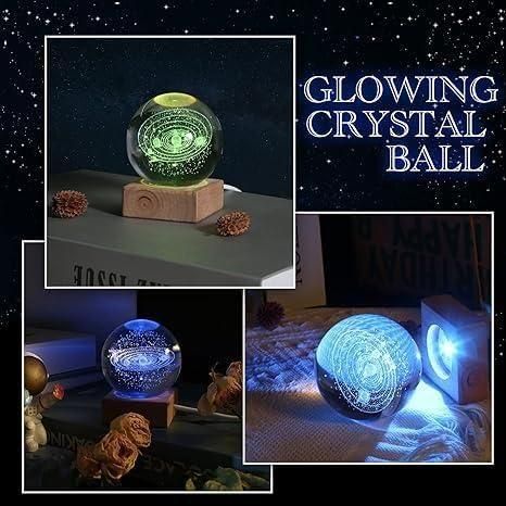 3D Crystal Lamp Ball(Assorted Design) BUY 1 GET 1 FREE