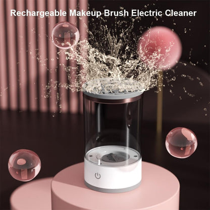 Make Up Brush Cleaner,Electric Brush Cleaner, USB Rechargeable Automatic Deep Cosmetic Cleaning Device